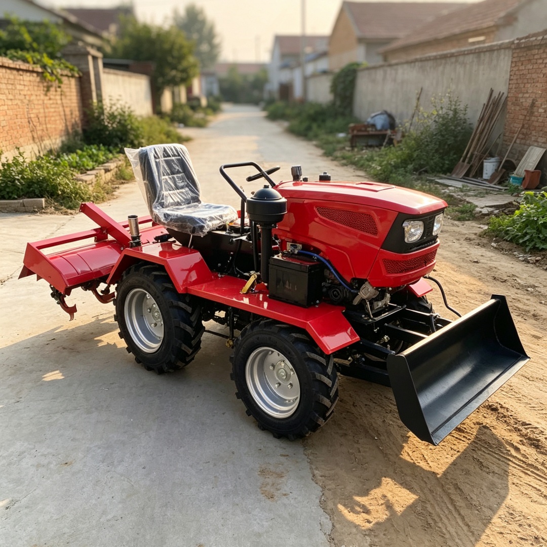 Farming Agriculture Machine - 맞춤형 4륜 4WD 경운기용 로터리 경운기