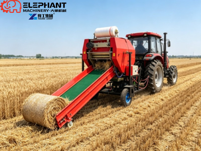 농업용 콤바인 사일리지 베일러 래퍼 미니 사각 건초 짚 - Agriculture Farming Livestock 리뷰 및 가격