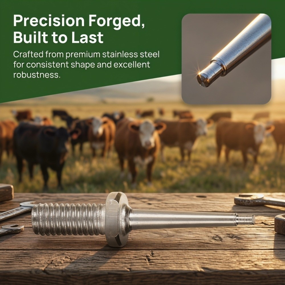 10개 실용적인 스테인리스 스틸 귀표 핀 실버 내구성  - Livestock Ear Tag 리뷰 및 가격
