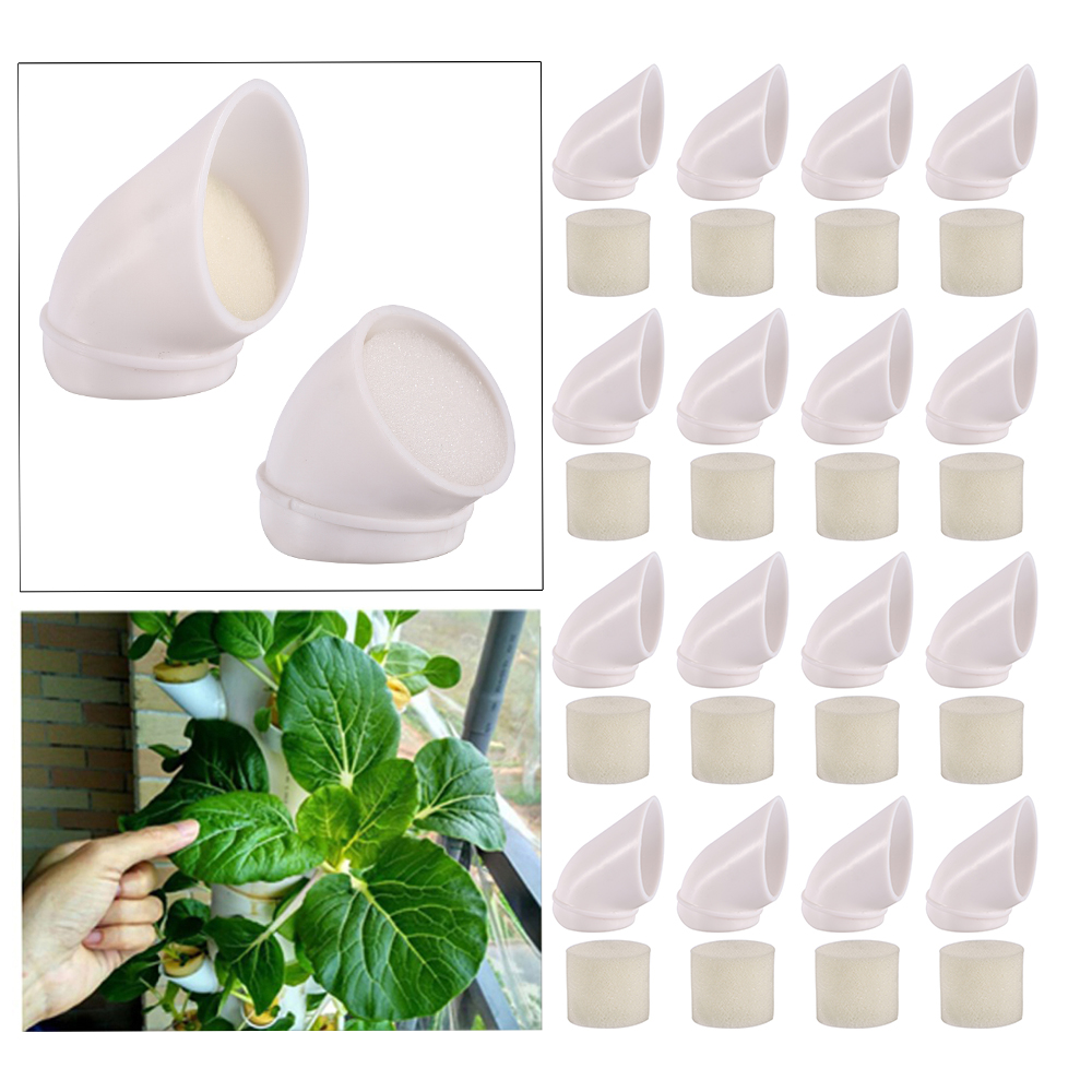 식민지 컵에 대 한 10Pcs DIY 수경 냄비 수직  - Hydroponic Nft Channel 리뷰 및 가격